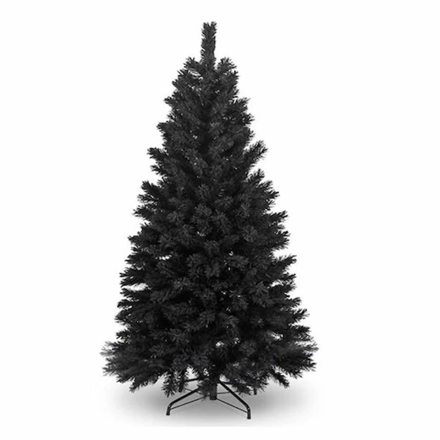 【摩達客】台製豪華型15尺/15呎 450cm 時尚豪華版黑色聖誕樹 裸樹(不含飾品/不含燈/本島免運費)