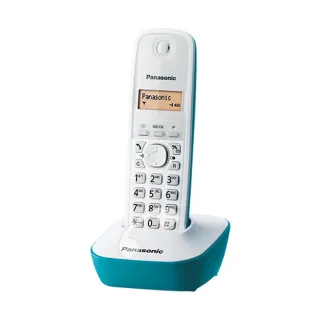 【Panasonic 國際牌】數位高頻無線電話-水漾藍(KX-TG1611)