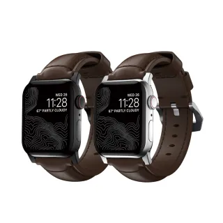 【NOMAD】Apple Watch 49/46/45/44/mm專用HORWEEN皮革錶帶(Apple Watch 全系列適用)