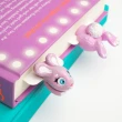 【myBookmark】手工書籤-探頭的粉紅邦妮兔