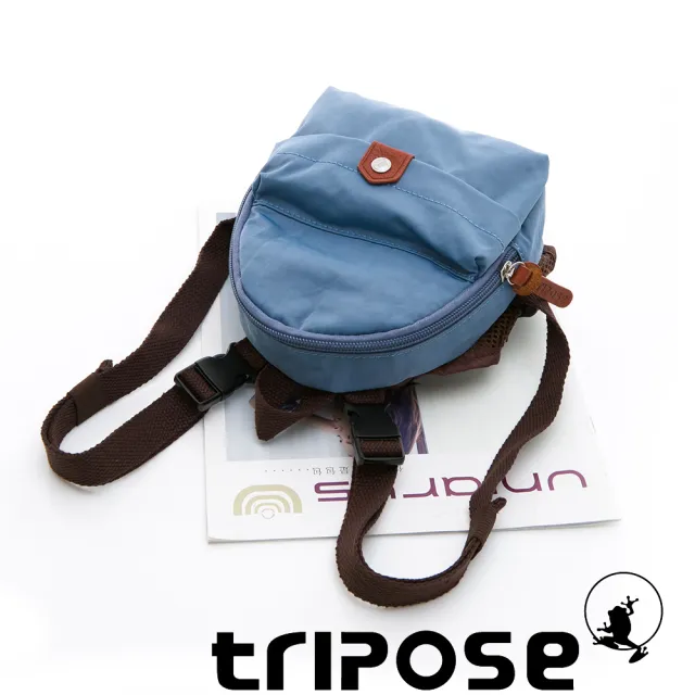 【tripose】MEMENTO系列尼龍輕量防潑水寵物背包(水藍)