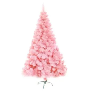 【摩達客】耶誕-12尺/12呎-360cm台灣製豪華型夢幻粉紅色聖誕樹-裸樹(不含飾品/不含燈/本島免運費)