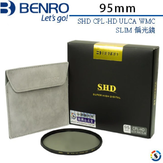 【BENRO 百諾】SHD CPL-HD ULCA WMC/SLIM 偏光鏡 95mm