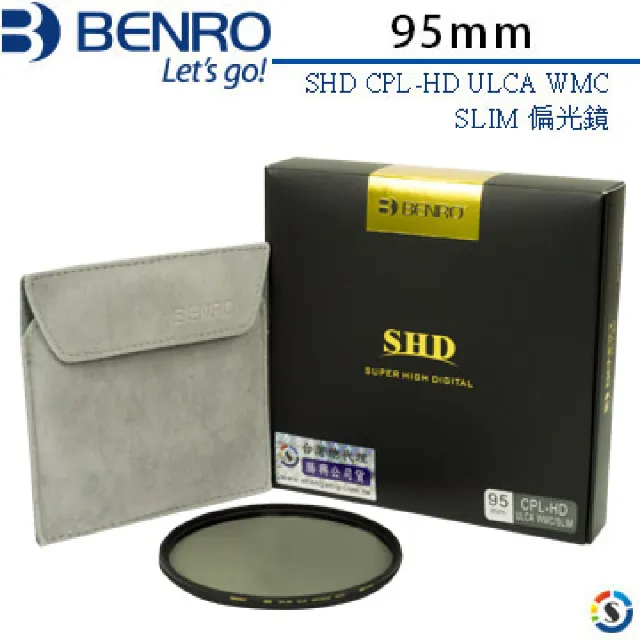 【BENRO 百諾】SHD CPL-HD ULCA WMC/SLIM 偏光鏡 95mm