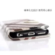 Apple iPhone X/Xs 英倫格紋氣質手機皮套(5色可選)