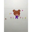 【kiret】韓版卡通 兒童 防水牆貼-多款隨機 超值4入(壁貼 房間 浴室通用 韓國 瓷磚 馬桶貼)