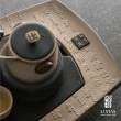 【LohasPottery 陸寶】快雪時晴茶盤(王羲之快雪時晴帖與茶器之美麗結合)