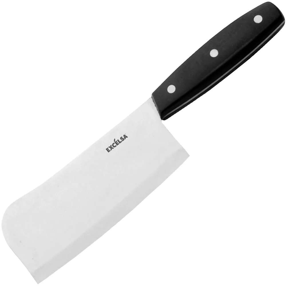 【EXCELSA】Classic不鏽鋼中式菜刀 16cm(餐廚刀具)
