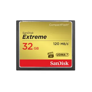 【SanDisk】Extreme CompactFlash 記憶卡32GB(公司貨)