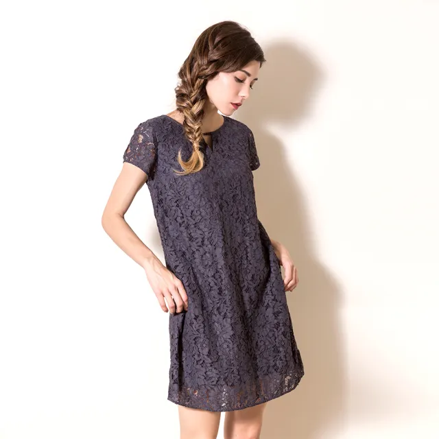 【矜蘭妃】蠶絲骨線蕾絲洋裝2入(限量11%Off)