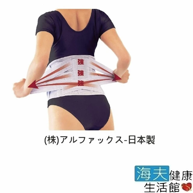 【海夫健康生活館】RH-HEF 護腰帶ALPHAX 尺寸加大型 日本製