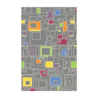 【范登伯格】普利 現代地毯-方格(140x195cm)