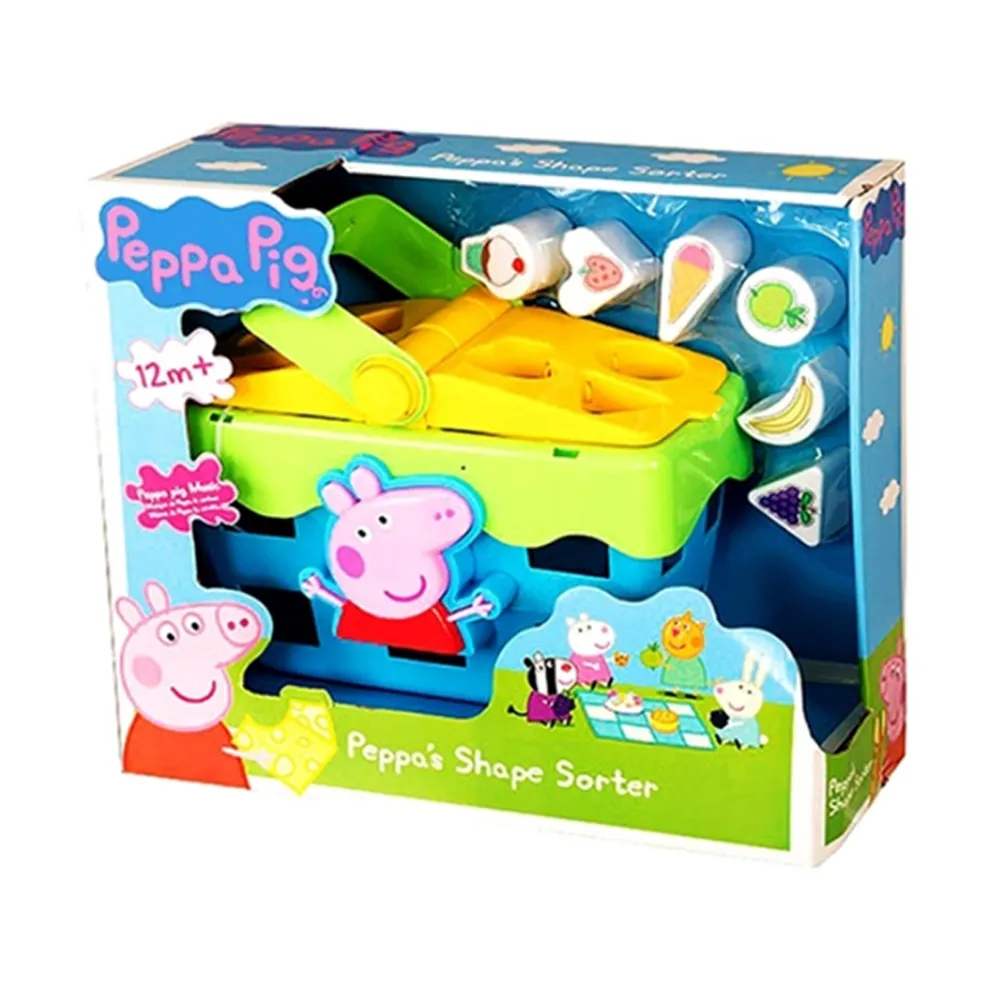 【Peppa Pig 粉紅豬】創意智慧遊戲籃-佩佩豬(PE44461)