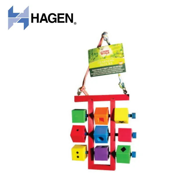 【HAGEN 赫根】Living World 鳥玩具益智教育套組(81780)