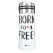 【agnes b.】BORN FREE 不鏽鋼保溫瓶(2色)