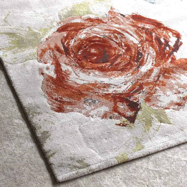 【范登伯格】歐斯特 都會流行進口地毯-花朵(80x150cm)