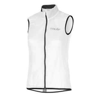 【ZeroRH+】義大利專業收納型超輕量易收折反光背心風衣(白色 SSCX564_R09)