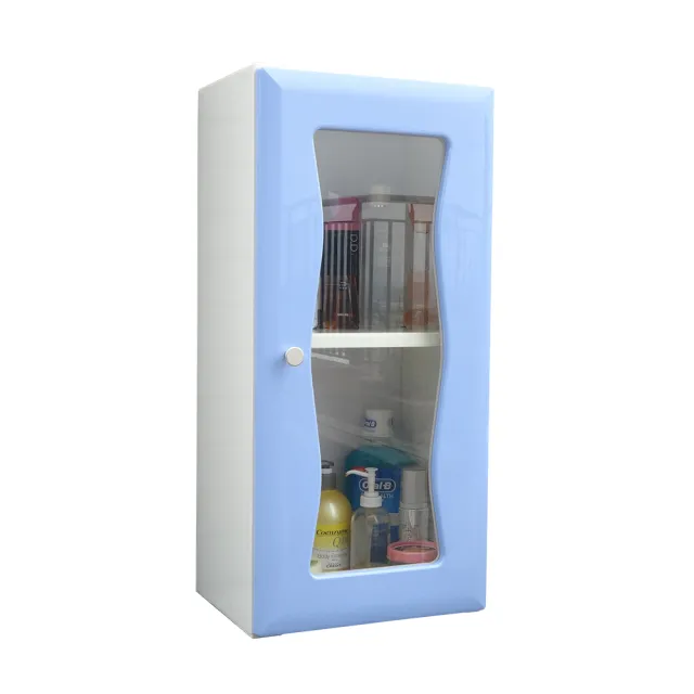 【Abis】海灣單門加深防水塑鋼浴櫃/置物櫃(2色可選-2入)