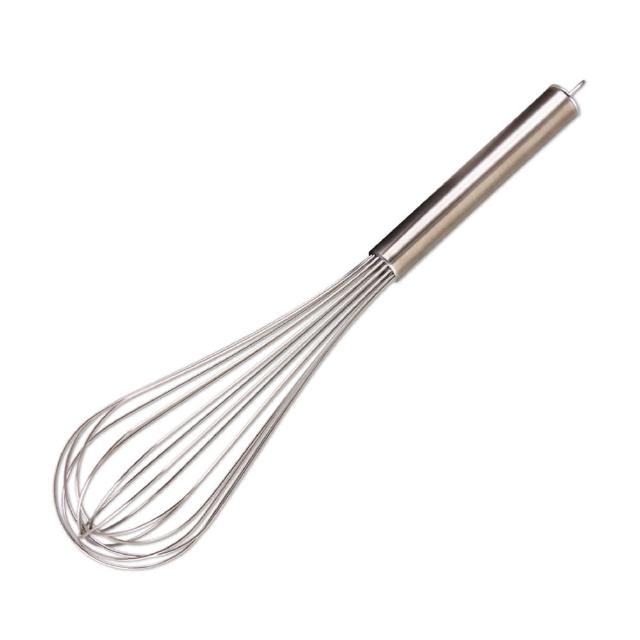 【QueenRose】30cm日本18-8不銹鋼掛孔打蛋器-日本製(NO-165)