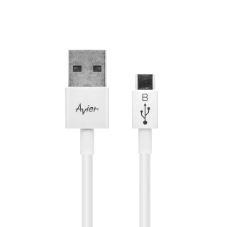 【Avier】Micro USB 2.0充電傳輸線_Android 專用/1M(黑/白/黃/藍/綠彩盤)