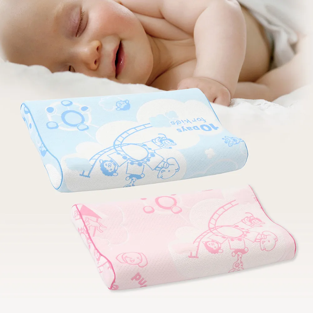 【TENDAYS】3D調適型蝴蝶枕(0-4歲嬰兒型記憶枕 兩色可選)