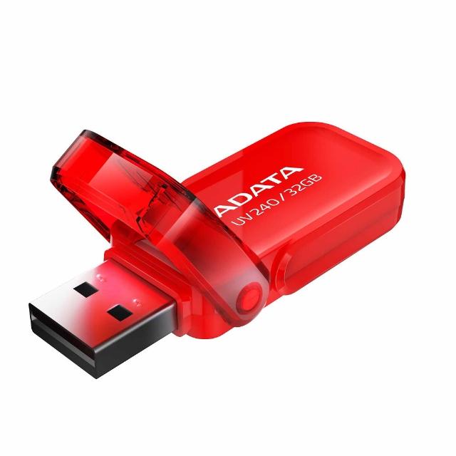 【ADATA 威剛】UV240  32G隨身碟(紅色)
