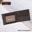 【Roberta Colum】諾貝達 男用皮夾 短夾 專櫃皮夾 進口軟牛皮短夾(24006-1黑色)