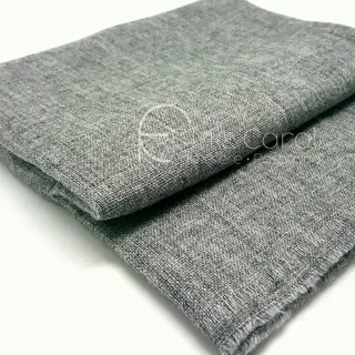 【F.M&Carol】披肩圍巾-雅沐系列- 100%純喀什米爾厚款羊絨披肩(經典灰)