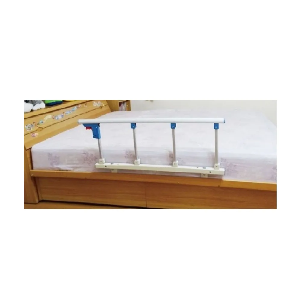 【海夫健康生活館】新型 床邊 安全護欄 起身扶手 附固定支架 24cm以上加高床墊適用