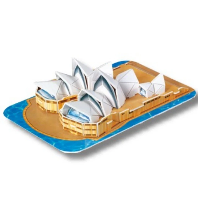 【FUN PUZZLE】3D立體拼圖-雪梨歌劇院(DIY手作/益智玩具)