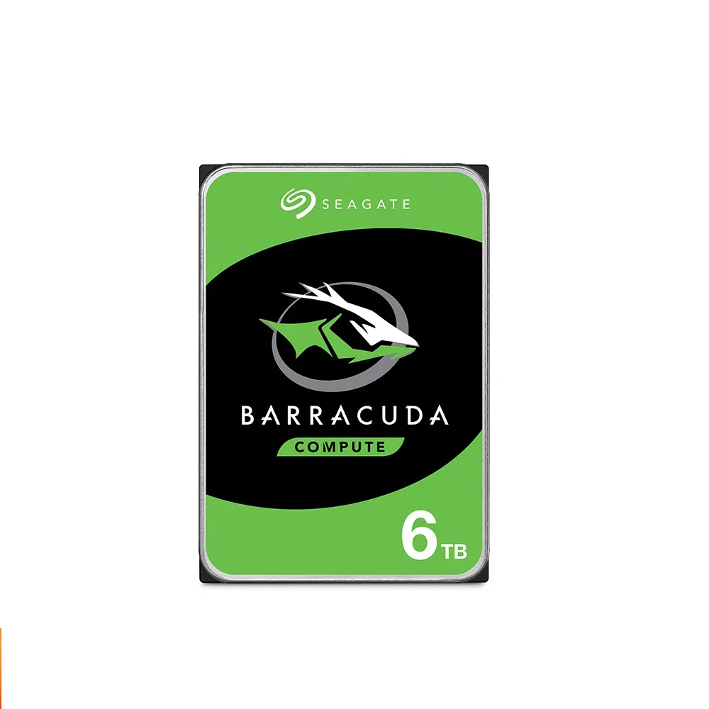 【SEAGATE 希捷】BarraCuda 6TB 3.5吋 5400轉 256MB 桌上型內接硬碟(ST6000DM003)