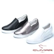 【CUMAR】舒適樂活-嚴選真皮內增高休閒鞋(槍色)