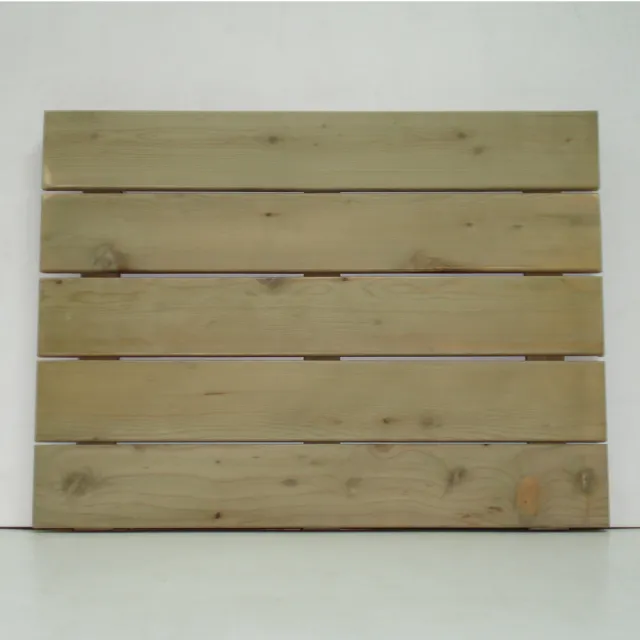 【沃克嚴選】北美鐵杉-陽台踏板 60*45*3.8cm 單片