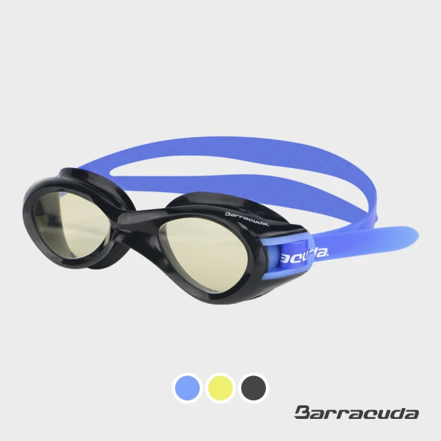 【Barracuda 巴洛酷達】成人抗UV防霧泳鏡(TITANIUM ＃16435 獨家專利防霧)