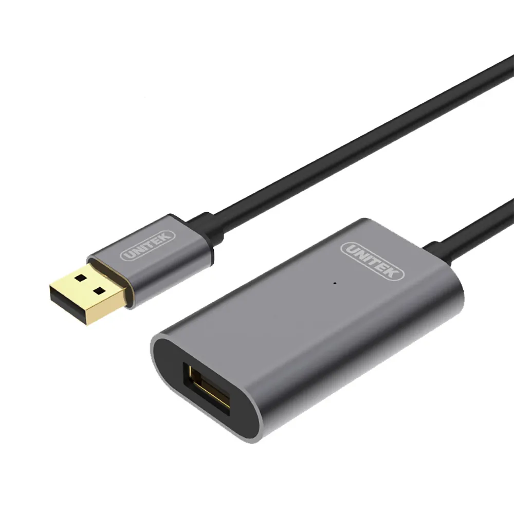 【UNITEK】USB3.1信號放大延長線5M  Y-3004(延長線)