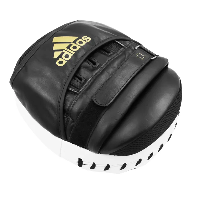 【adidas 愛迪達】專業真皮拳擊訓練手靶(跆拳道 散打 泰拳 Thump boxing)