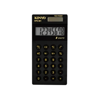 【KINYO】口袋型計算機(KPE-661)