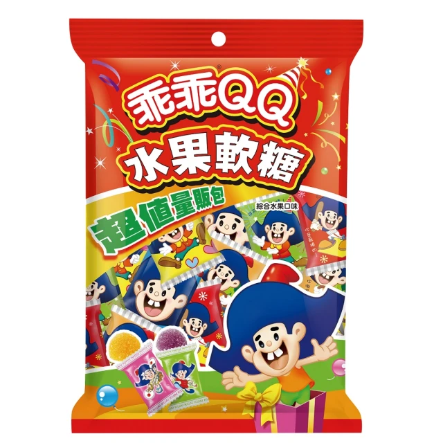 【乖乖】QQ水果軟糖 340G(超值量販包)