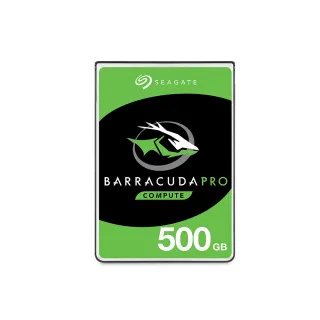 【SEAGATE 希捷】BarraCuda Pro 500GB 2.5吋 7200轉 128MB 7mm 桌上型內接硬碟(ST500LM034)