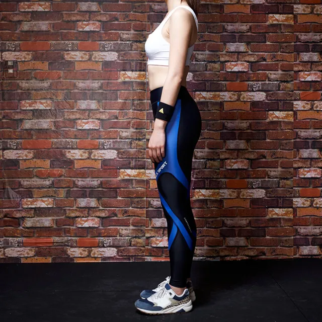 【AREXSPORT】女款強力包覆重壓縮褲(慢跑/馬拉松/健身/登山/極限運動/台灣製壓力褲)
