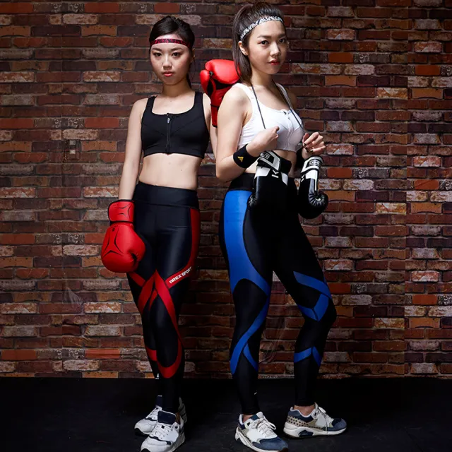 【AREXSPORT】女款強力包覆重壓縮褲(慢跑/馬拉松/健身/登山/極限運動/台灣製壓力褲)