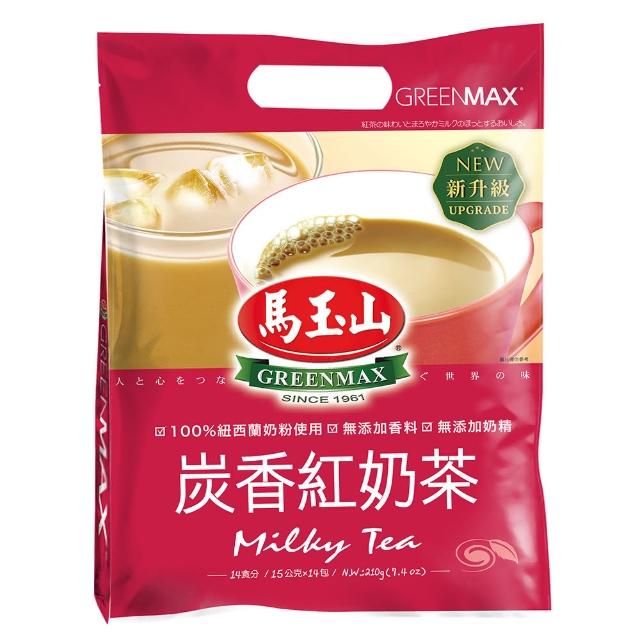 【馬玉山】炭香紅奶茶x1袋(15gx14包/袋)