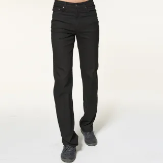 【BOBSON】男款輕量身縮直筒褲(1692-88)