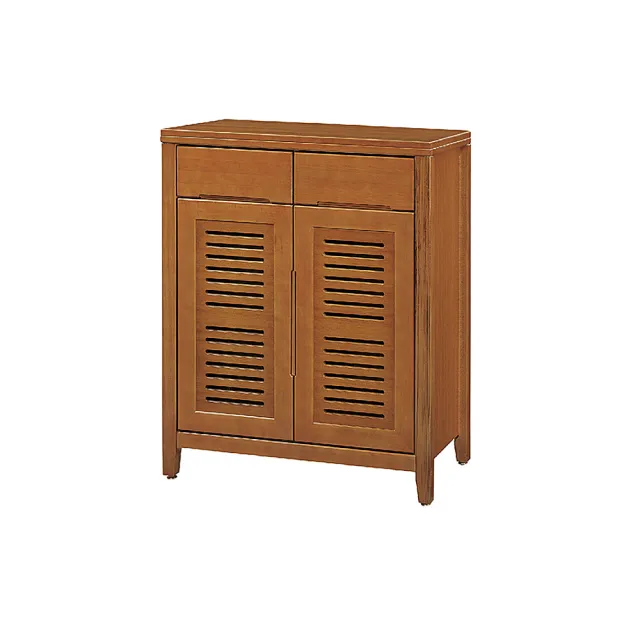 【AS雅司設計】愛德華3尺實木鞋櫃-84x38.2x107.6cm