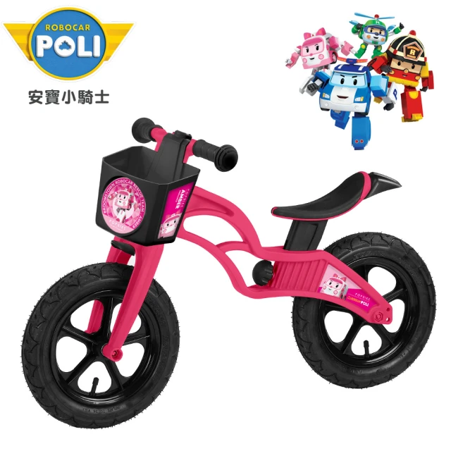 【BabyTiger 虎兒寶】Robocar Poli 救援小英雄滑步車(安寶小騎士)
