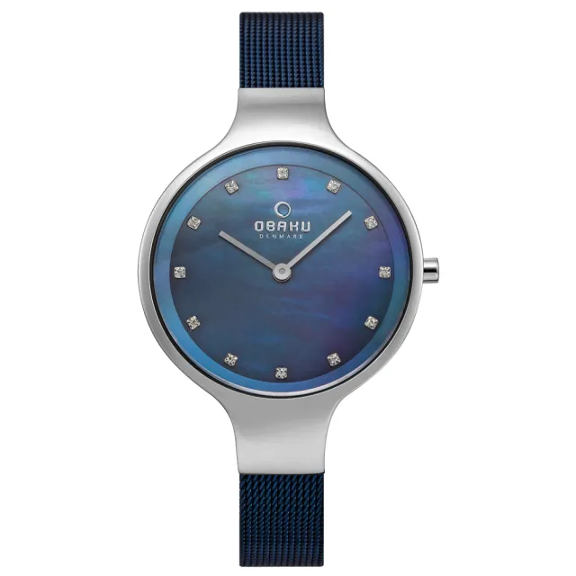 【OBAKU】星光眷戀米蘭時尚腕錶(V173LXCLML)