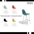 【YOI傢俱】義大利TOOU品牌 帕多瓦高腳椅65cm-電鍍色金屬腳 8色可選(YPM-155506)