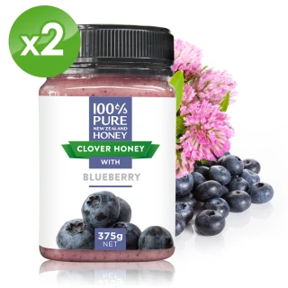 【紐西蘭恩賜】藍莓三葉草蜂蜜375gX2瓶
