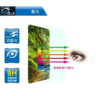 【D&A】SONY Xperia L2 / 5.5吋日本9H抗藍光疏油疏水增豔螢幕貼