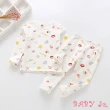 【BABY Ju 寶貝啾】造型圖案棉質睡衣套裝(甜甜圈 / 狐狸 / 飛機 / 蘋果)